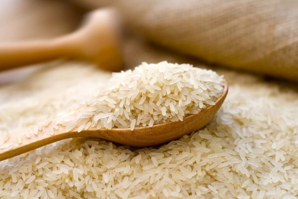 arroz, na parte de produtos